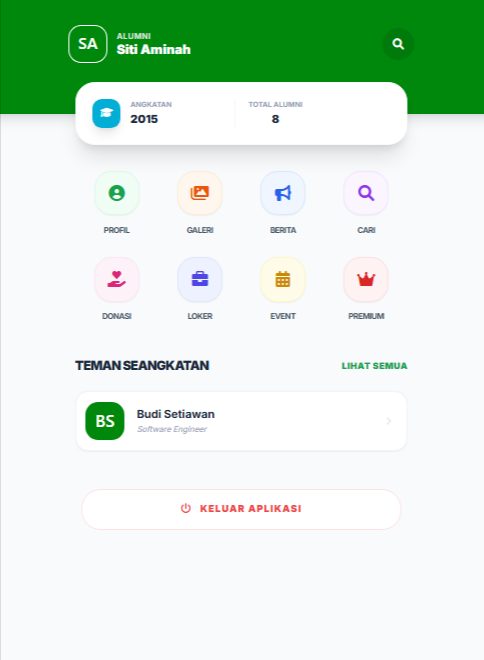 MEMORIA -Aplikasi Alumni