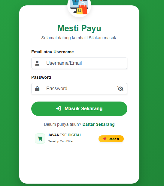 MESTI PAYU - Toko Online