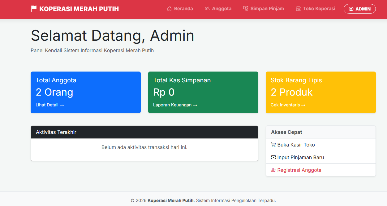 KOPERASI MERAH PUTIH